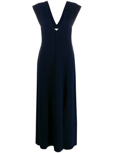 Jil Sander трикотажное платье макси