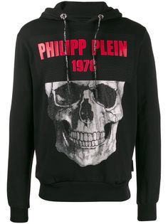 Philipp Plein худи с декором Skull и логотипом