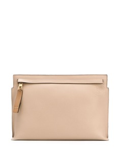 Loewe клатч Anagram с тиснением