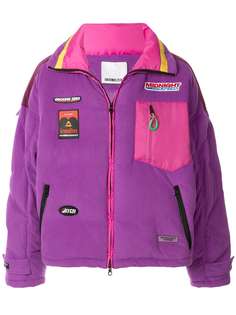 Ground Zero пальто свободного кроя на молнии с логотипом