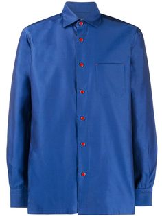Kiton твиловая рубашка