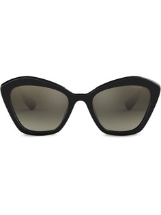Miu Miu Eyewear солнцезащитные очки оверсайз