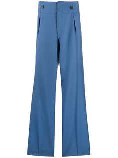 LANVIN button detail tailored trousers