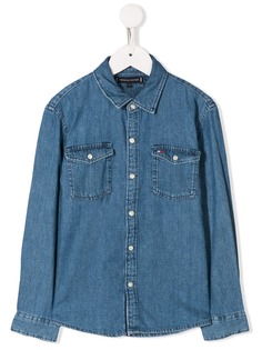 Tommy Hilfiger Junior джинсовая рубашка