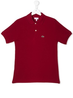 Lacoste Kids рубашка-поло с логотипом