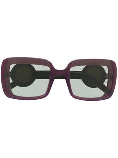 Marni Eyewear солнцезащитные очки в квадратной оправе