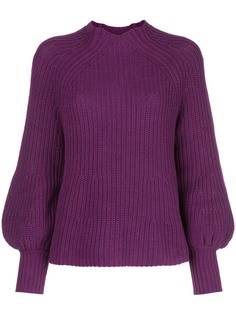 Apiece Apart puff sleeve ribbed sweater