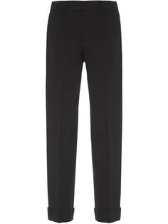Prada Stretch technical fabric trousers