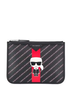 Karl Lagerfeld K/Ikonik small pouch