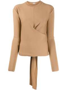 MRZ джемпер с завязками сзади