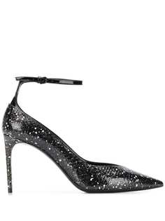Saint Laurent туфли-лодочки с эффектом разбрызганной краски
