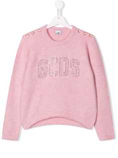 Gcds Kids декорированный джемпер