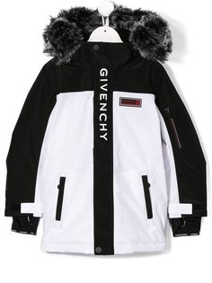 Givenchy Kids пуховик в двух тонах