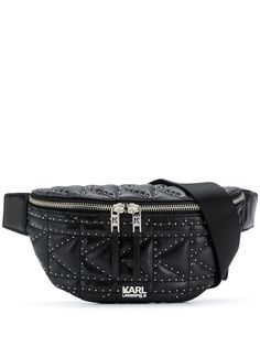 Karl Lagerfeld поясная сумка K/Kuilted Studs
