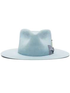 Nick Fouquet ribbon trim fedora hat