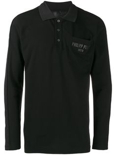 Philipp Plein рубашка-поло с длинными рукавами