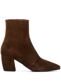 Prada pointed toe 65mm booties