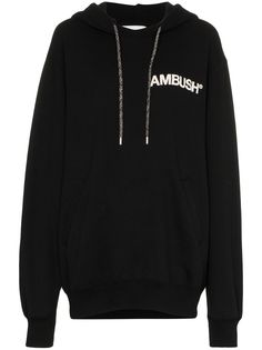 AMBUSH толстовка с логотипом и капюшоном