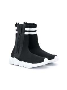 Dkny Kids кроссовки-носки на молнии
