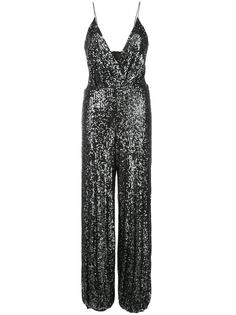 Iorane комбинезон с глубоким вырезом и пайетками
