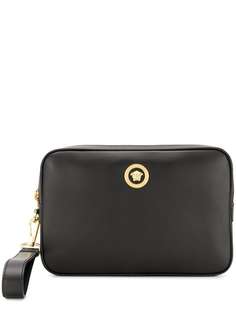 Versace клатч с логотипом