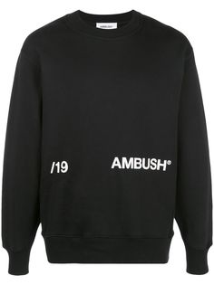 Ambush толстовка с круглым вырезом и логотипом