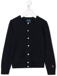 Ralph Lauren Kids кардиган с бантами