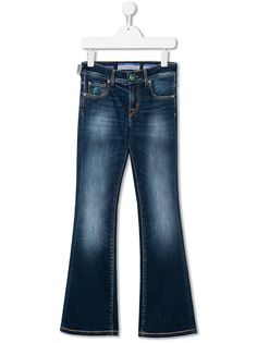 Jacob Cohen Junior расклешенные джинсы средней посадки