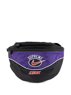 Supreme x Nike logo print belt bag