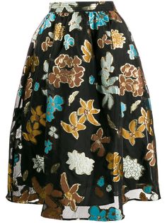 Stine Goya юбка с цветочным принтом