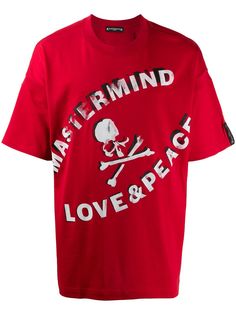 Mastermind Japan футболка с принтом Peace & Love