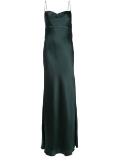 Michelle Mason платье с воротником-хомутом