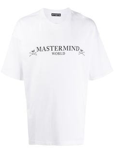 Mastermind World logo-print T-shirt
