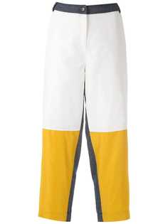 Mara Mac укороченные брюки в стиле колор-блок