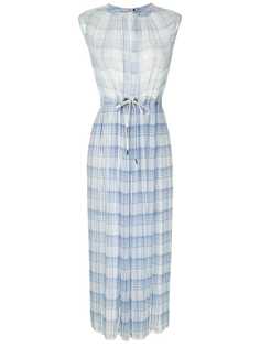 À La Garçonne платье миди в клетку