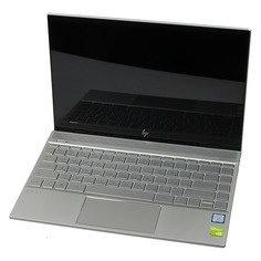 Ноутбук HP Envy 13-ah1007ur, 13.3", IPS, Intel Core i5 8265U 1.6ГГц, 8Гб, 256Гб SSD, nVidia GeForce Mx150 - 2048 Мб, Windows 10, 5CU77EA, серебристый