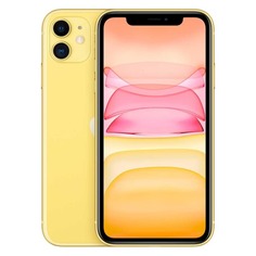 Мобильные телефоны Смартфон APPLE iPhone 11 64Gb, MWLW2RU/A, желтый