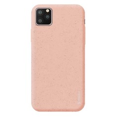 Чехол (клип-кейс) Deppa Eco Case, для Apple iPhone 11 Pro Max, розовый [87284]