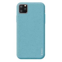 Чехол (клип-кейс) DEPPA Eco Case, для Apple iPhone 11 Pro, голубой [87277]