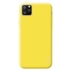 Чехол (клип-кейс) DEPPA Gel Color Case, для Apple iPhone 11 Pro Max, желтый [87251]