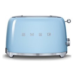 Тостер SMEG TSF01PBEU, голубой пастельный