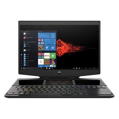 Ноутбук HP Omen 15-dg0001ur, 15.6", IPS, Intel Core i9 9880H 2.3ГГц, 32Гб, 1Тб SSD, nVidia GeForce RTX 2080 - 8192 Мб, Windows 10, 6WS50EA, черный