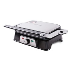 Электрогриль Endever Grillmaster 220, серебристый и черный [80370]