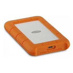 Внешний диск HDD Lacie Rugged Mini STFR2000800, 2ТБ, оранжевый