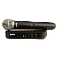 Радиосистема Shure BLX24E/PG58-M17 беспровод. черный Noname