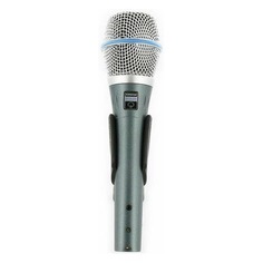 Микрофон SHURE Beta 87A, серебристый [beta87a] Noname