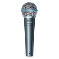 Микрофон SHURE Beta 58A, серебристый Noname