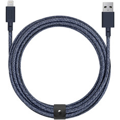 Кабель для iPod, iPhone, iPad Native Union 3 м USB - Lighting Indigo (BELT-KV-L-IND-3) 3 м USB - Lighting Indigo (BELT-KV-L-IND-3)