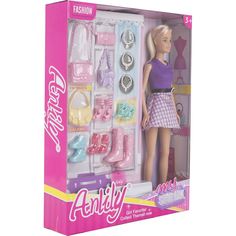 Игровой набор Anlily Кукла с аксессуарами, 29 см