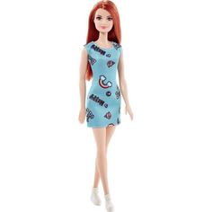 Кукла Barbie Стиль Бирюзовое платье с радугой 29 см